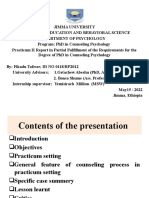 Praacticum II Report Presentation