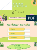 Seleksi Binpres Kelas 6