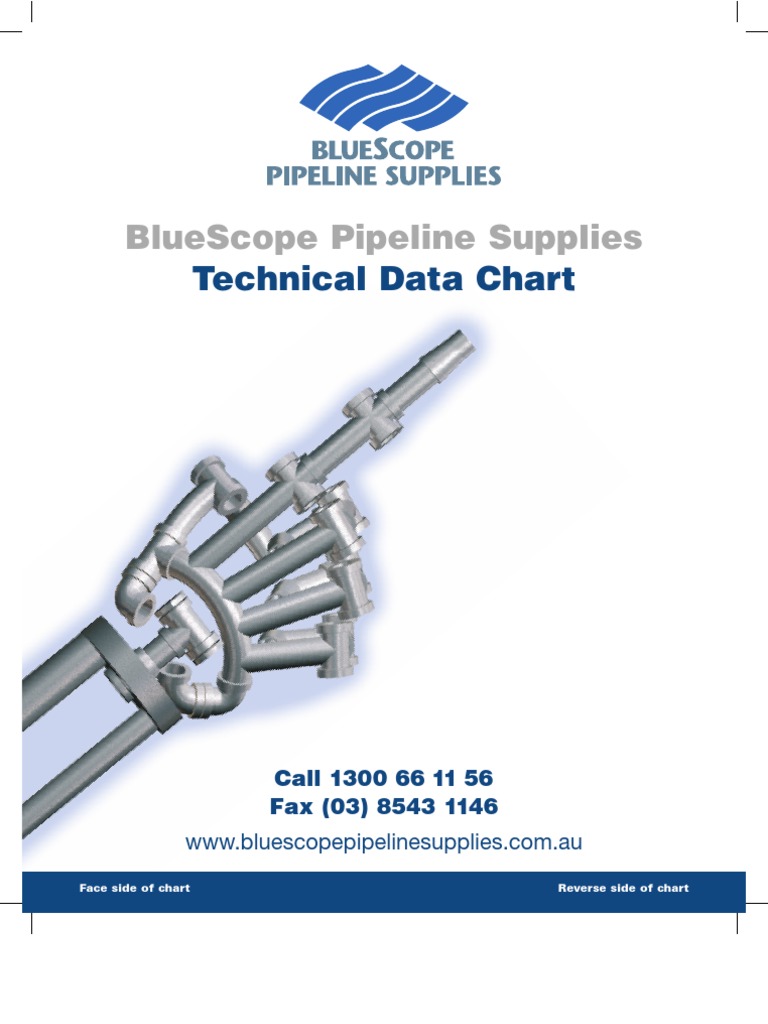 Bluescope Pipeline Supplies Flip Chart May 2008 | PDF | Pipe (Fluid ...