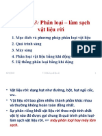 CHƯƠNG 6.3 PHÂN LỌAI VẬT LIỆU RỜI