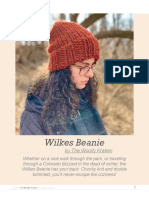 Wilkes Beanie: by The Woolly Kraken