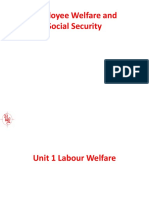 EW & SS Unit 1 Labour Welfare