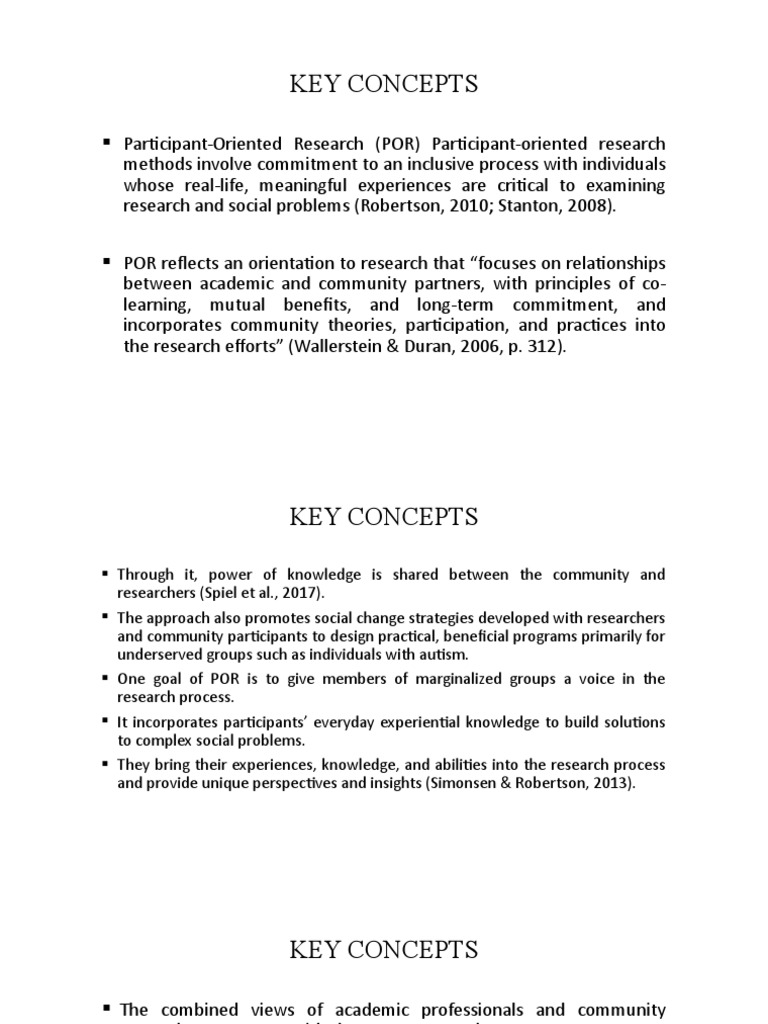 Understanding Participant-Oriented Research | PDF | Career & Growth ...