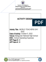 Activity Design