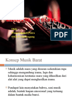 KONSEP MUSIK BARAT (Modal)