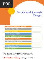 Correlation Research Design - PRESENTASI