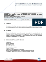 P. I. No. 6 Curva de Calibración Destilados Toriz FORMATO PRÁCTICAS DE LAB HOMOLOGADO