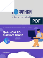 How To Survive FINKI QA