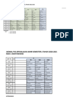 JADWAL PAS