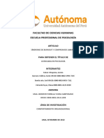 AVANCE DEL ARTICULO Sindrome Burnout 1