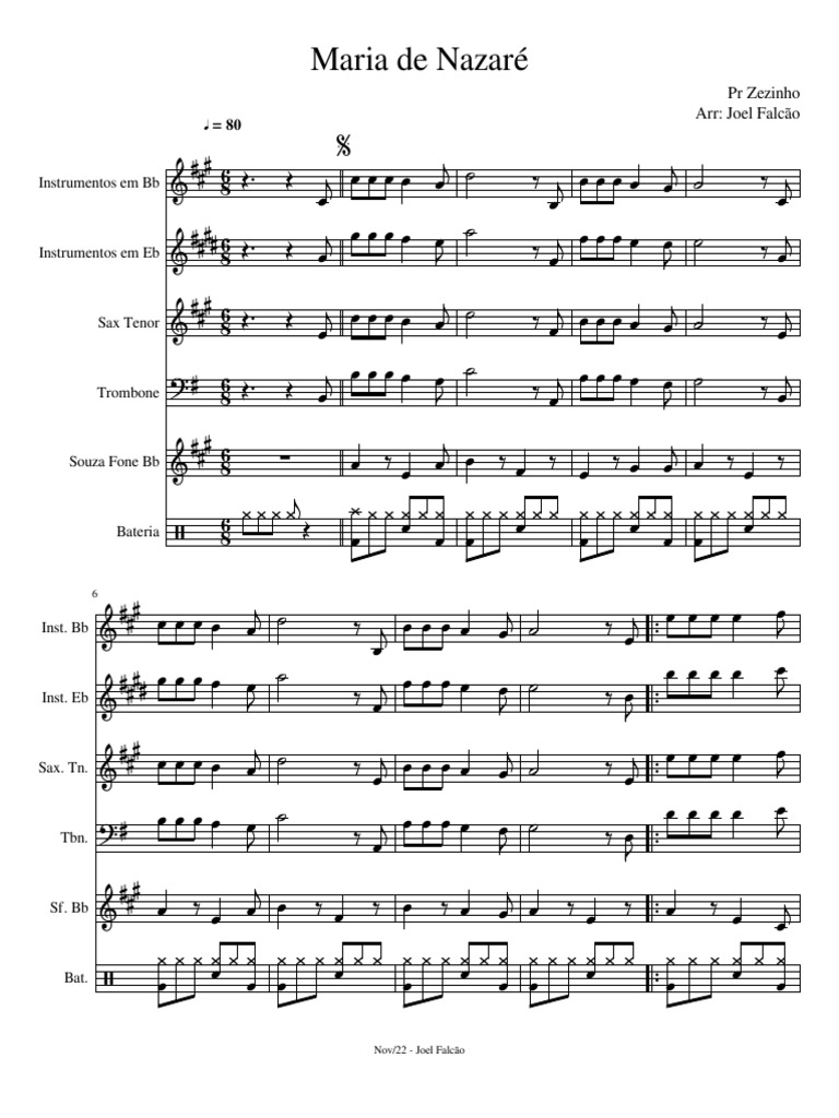 Maria de Nazaré Partes PDF