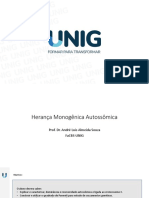 Herança Monogênica Autossômica 2022-2 89AB