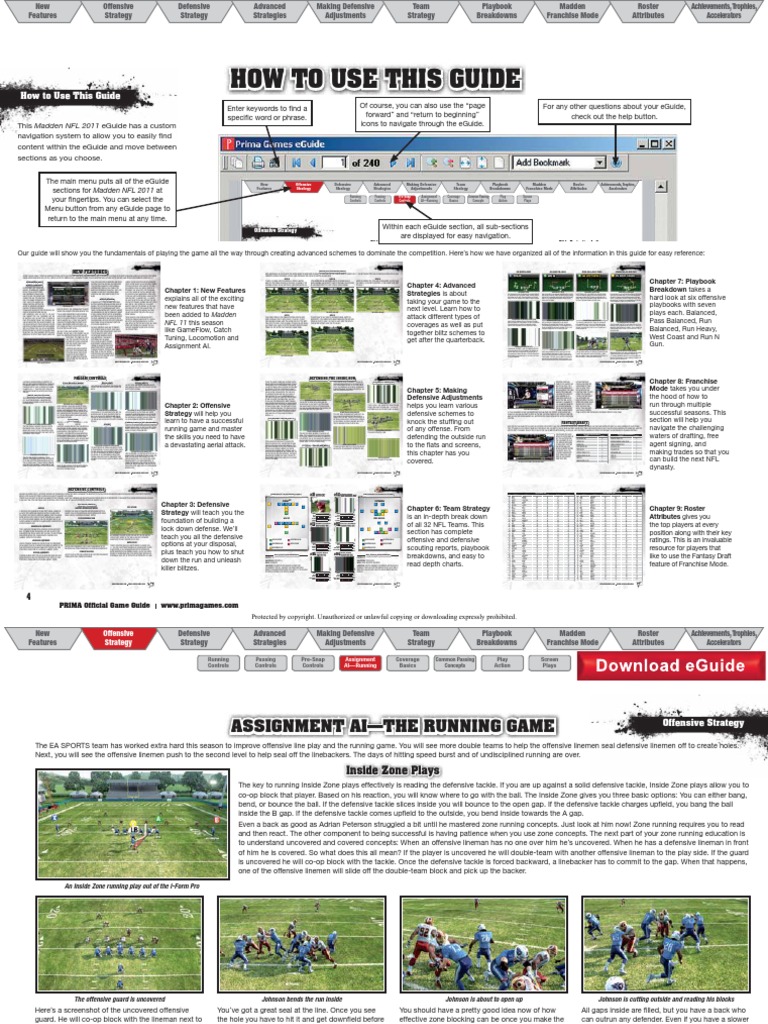 Madden Strat | PDF | Quarterback | Gridiron Football