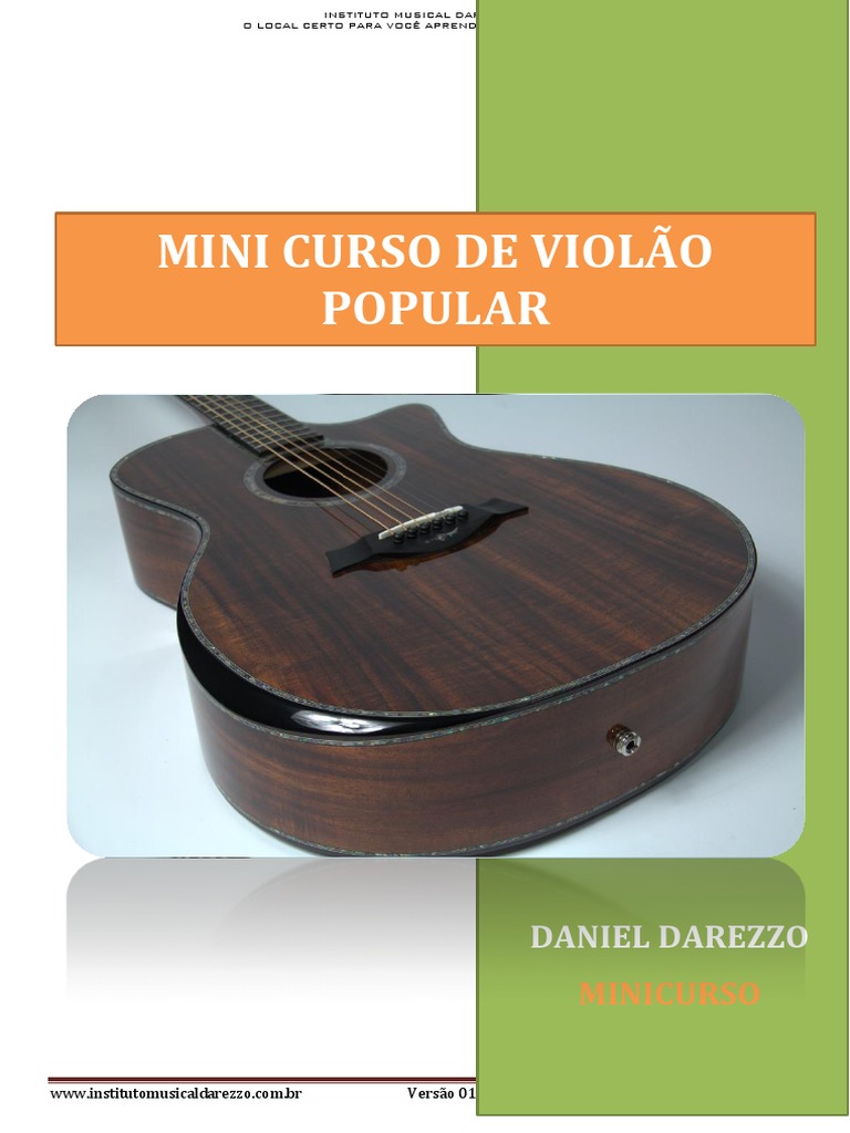 Apostila De Violao Pdf Notação Musical Composições Musicais
