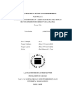 LAPORAN PRAKTIKUM METODE ANALISIS FISIKOKIMIA (Tarisa Perolin - 10060321017)