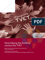 Diversifying The Funding Sources For TVET