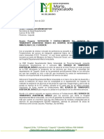 Carta de Presentación Proyecto SSDC