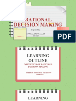 Alid Mohalidin - Rational Decision Making