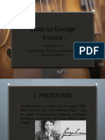 Viața lui George Enescu