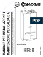 COSMOGAS Manuale Uso Caldaie ECOPIU 20 24