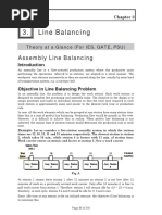 Chapter 3 Line Balancing