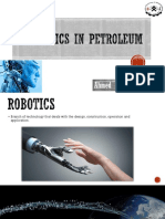 Robotics in Petroleum