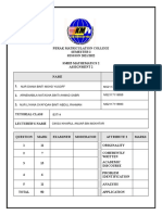 Assignment Math SM025 - Nur Dania Binti Mohd Yusoff B3T14