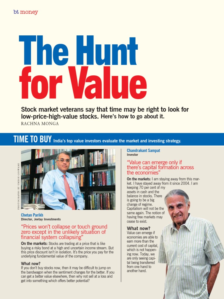 Value Investing Insights from Experts | PDF | Investing | Stocks