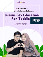 ISLAMIC SEX EDUCATION FOR TODDLERS