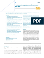 Practical Approach To Linear Endoscopic Ultrasound Examination of The Rectum and Anal Canal