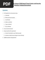 DDOS Setup Documentation