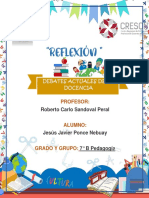 Análisis Reflexivo Sobre La Práctica Educativa y Sus Aspectos - JAVIER PONCE