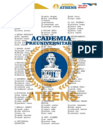 Athens Analogías
