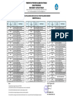 Jadwal Pelajaran PJJ