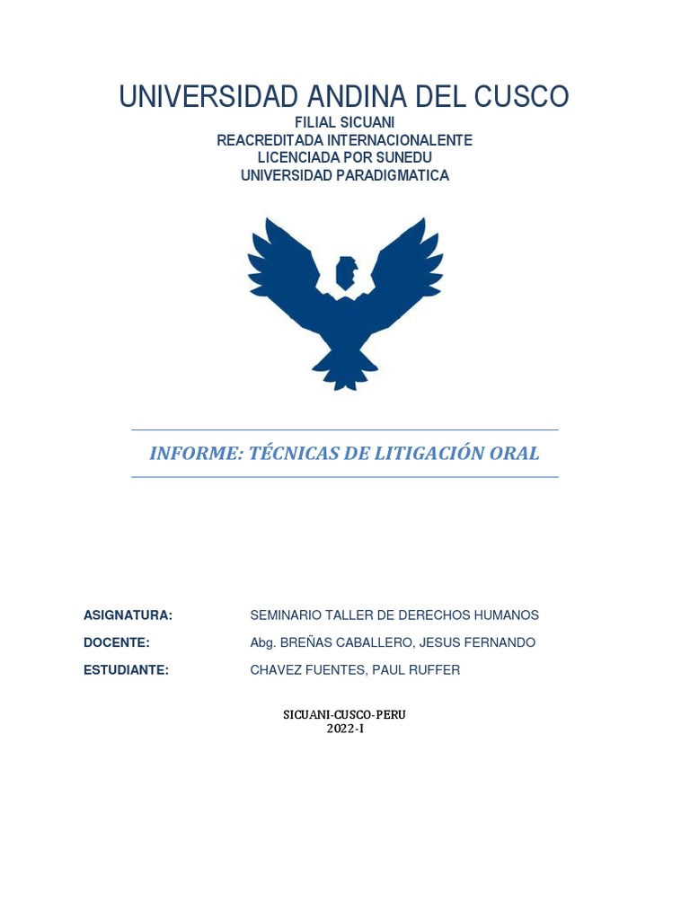 Tecnicas De Litigacion Oral Pdf Juez Verdad