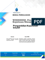 Modul Pengambilan Keputusan Manajerial (TM10)