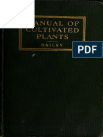 Manual of Cultivated Plants