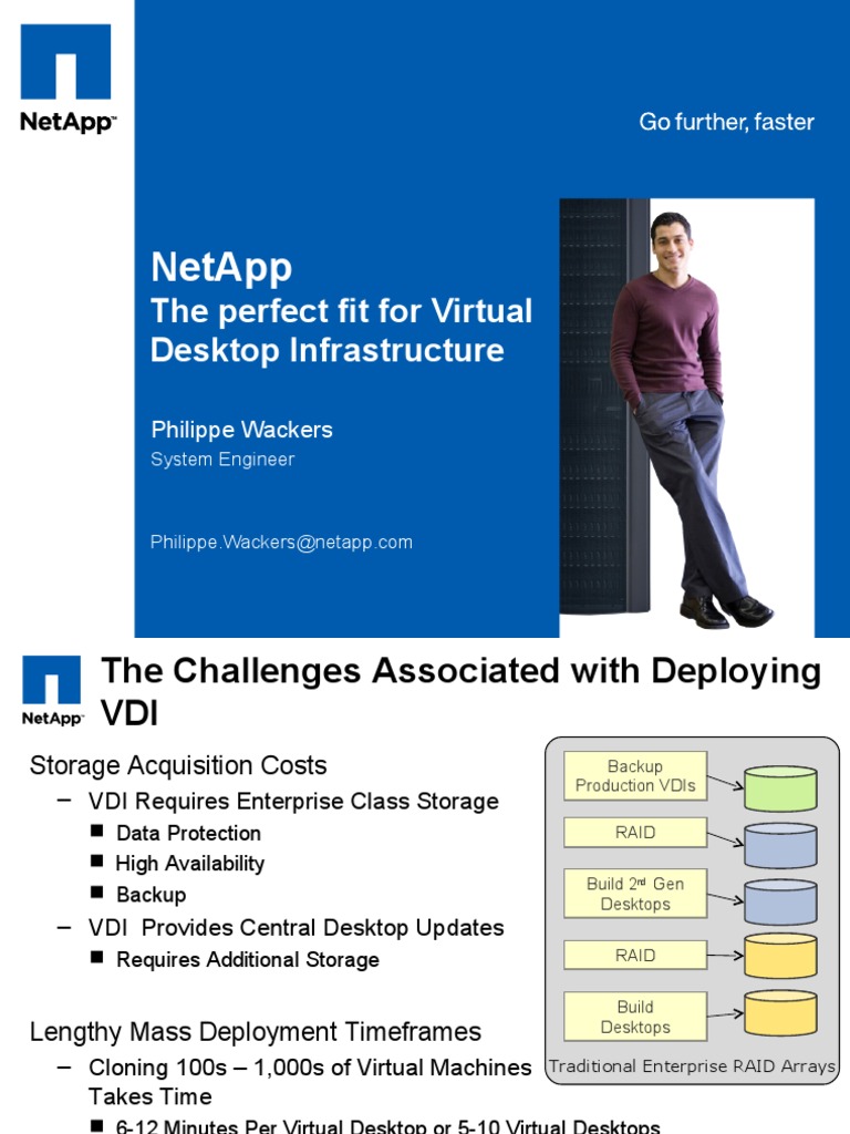 Netapp: The Perfect Fit For Virtual Desktop Infrastructure | PDF ...
