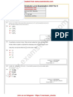 3rd Feb SSC CGL 2020 Tier 2 Maths Paper PDF @exam - Stocks