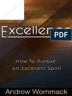 Excellence How To Pursue An Excellent Spirit
