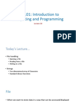 Lecture18 FileHandling