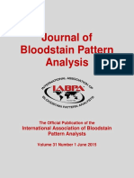 Journal of Bloodstain Pattern Analysis