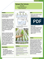 Hydroponic Plant Cultivation Poster