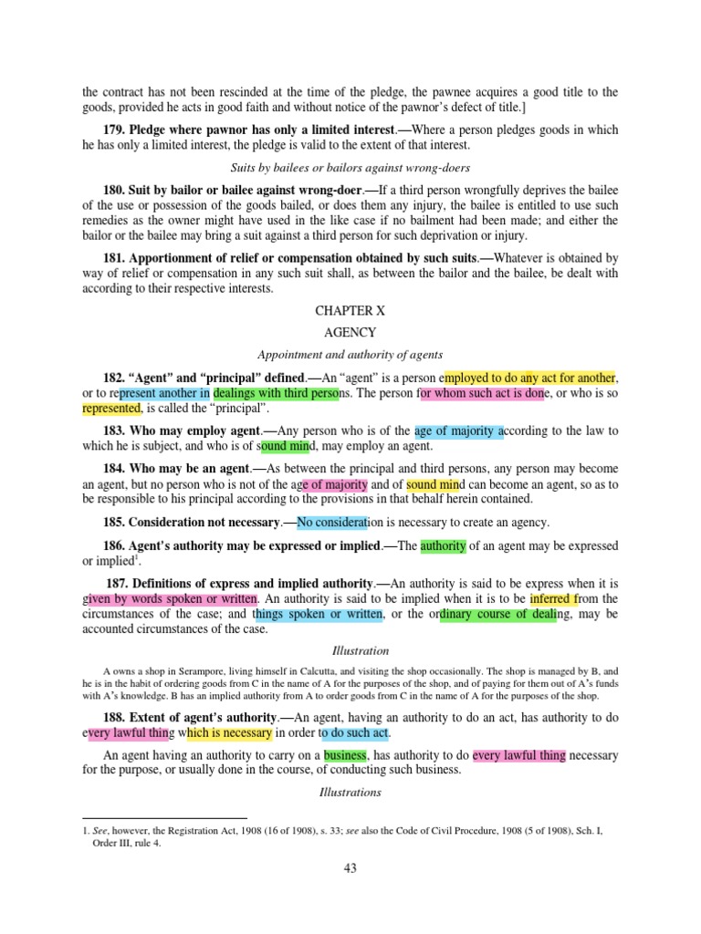 Section 25 Of Ica 1872