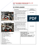 Skid Steer Loaders from Taian Fuwei Machinery