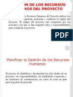 Gestion de Los Recursos