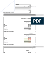 Capital Structure and Value MiniCaso