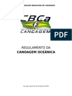 Regulamento da Canoagem Oceânica da CBCa