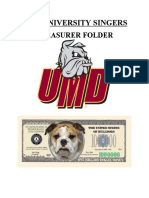 Treasurer Folder Cover