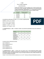 1º ANO - Funções Inorganicas